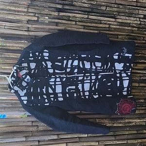 Desigual 46 Dressy Coat. Art piece!